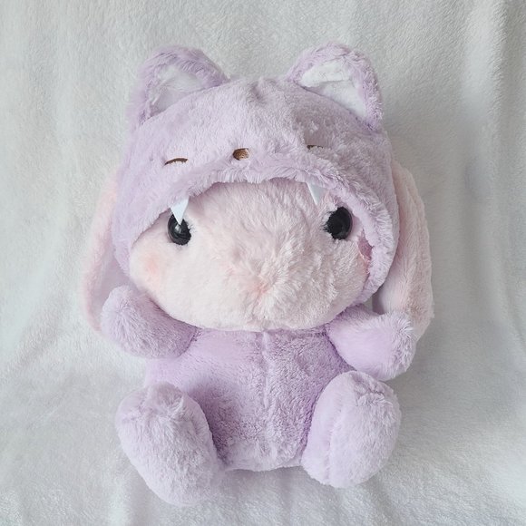 Pote Usa Loppy - Animal Costume XL Plushy - Purple Fox - Picture 1 of 5